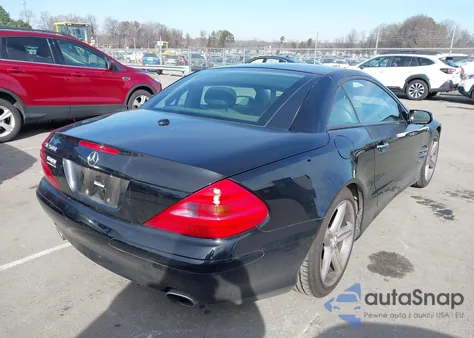2006 Mercedes-Benz Sl 500 z USA, uszkodzony, nr VIN WDBSK75F76F110248